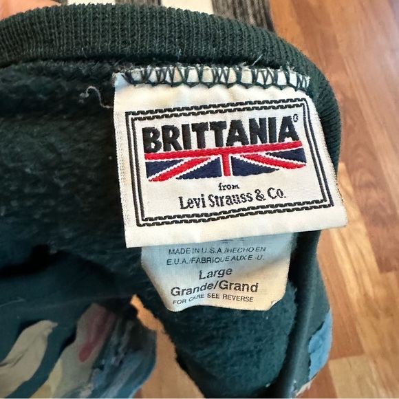 Britannia From Levi Strauss‎ Western Quilted Jacket Size: L - Picture 5 of 13